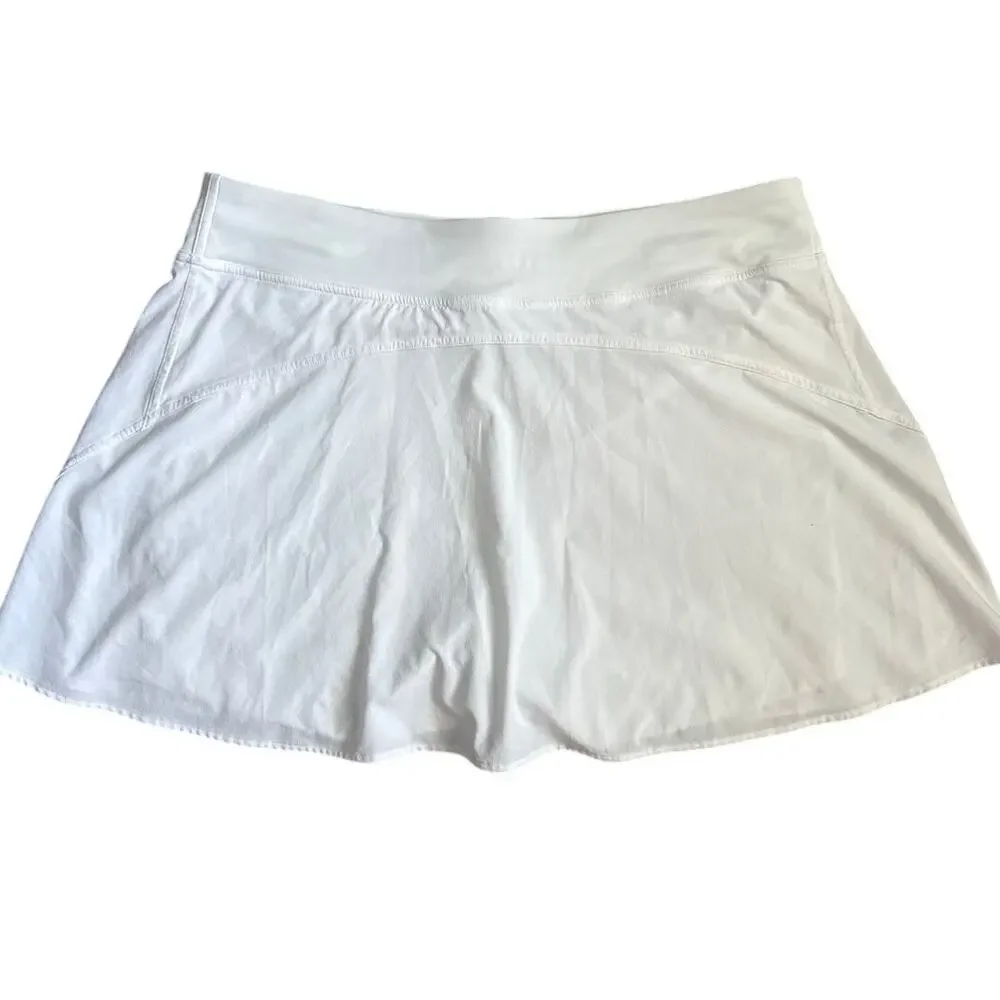 Lululemon Lightweight High-Rise Tennis Skirt in White Size 12
